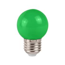 KIT 10 Lampadas Bolinha LED 2,5W Verde Biv - Philbra