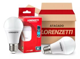 Kit 10 lampadas bulbo led 9w lorenzetti