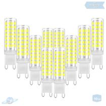Kit 10 Lâmpadas De Led Halopin G9 10W Branco Frio (6000K) Kit 10 Lâmpadas De Led Halopin G9 10W Branco Frio (6000K)