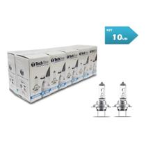 Kit 10 Lâmpadas Halogena H7 55w 12v 4300k Tech One