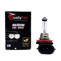 Kit 10 lampadas halogena h8 35w 12v