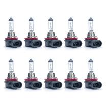 Kit 10 Lâmpadas Halógenas 12V 4300K H16 PGJ19-3 19W TechOne