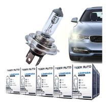 Kit 10 Lâmpadas Halógenas Tiger Auto H4 12V 60/55W 3200K Kit 10 Lâmpadas Halógenas Tiger Auto H4 12V 60/55W 3200K