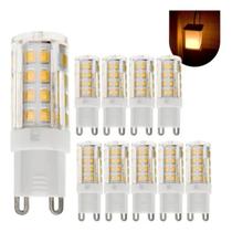 Kit 10 Lâmpadas halopim G9 5W 3000K Kit 10 Lâmpadas halopim G9 5W 3000K