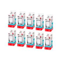 Kit 10 Lâmpadas Led Bulbo 12w Bivolt 6500k Branca Fria Kian