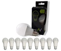 Kit 10 Lâmpadas Led Bulbo 15w - Frio (6500K)