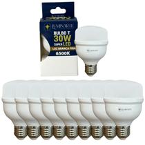 Kit 10 Lâmpadas Led Bulbo 30w E27 Branco Frio Inmetro Luminarte Kit 10 Lâmpadas Led Bulbo 30w E27 Branco Frio Inmetro Luminarte