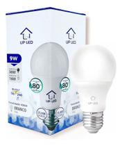 Kit 10 Lâmpadas Led Bulbo 9w 6500k Branco Frio Upled Bivolt