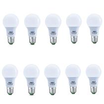 Kit 10 Lampadas Led Bulbo A60 9,5W 6500K Branco Frio 806 Lumens E27 Bivolt OZLI G10635-C Kit 10 Lampadas Led Bulbo A60 9,5W 6500K Branco Frio 806 Lumens E27 Bivolt OZLI G10635-C