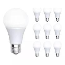 Kit 10 lâmpadas led bulbo