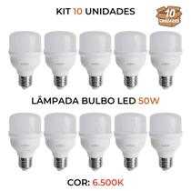 Kit 10 Lampadas Led Bulbo Bivolt 50W 6500K Blumenau Kit 10 Lampadas Led Bulbo Bivolt 50W 6500K Blumenau