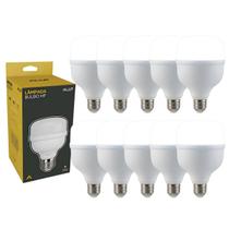 Kit 10 Lampadas Led Bulbo Hp 20w 30w 40w ou 50w 6500k Branco Frio E27 110v 220v Bivolt Alut By Avant