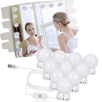 Kit 10 Lampadas Led Espelho Camarim Penteadeira Maquiagem Globo Luz neutra Kit 10 Lampadas Led Espelho Camarim Penteadeira Maquiagem Globo Luz neutra
