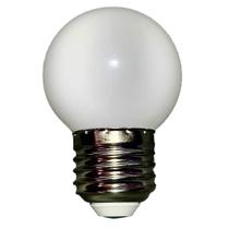 kit 10 Lâmpadas Led Mini Bulbo Bolinha E27 1w Coloridas 110V 220V