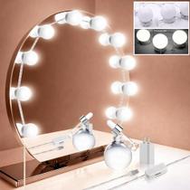 Kit 10 Lâmpadas Led P/ Espelho Camarim Penteadeira Maquiagem