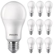 Kit 10 Lâmpadas Led Philips A60 11W 4000K Branco Neutro E27