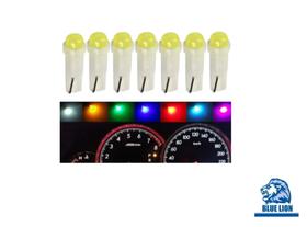 Kit 10 Lâmpadas Led Pinguinho T5 1 Para Painel Carro Ou Moto