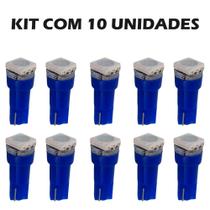 Kit 10 Lâmpadas Led Pinguinho T5 Painel Velocímetro Carro Moto Kit 10 Lâmpadas Led Pinguinho T5 Painel Velocímetro Carro Moto