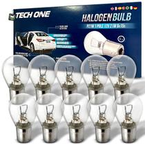 Kit 10 Lâmpadas Mini P21w Ba15s 12v 21w 1 Polo Lanterna