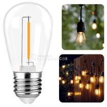 Kit 10 Lâmpadas Retrô Filamento Led Potência 1w S14 Super Resistente 61182