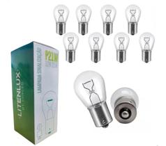 Kit 10 Lampadas Sinalização Caminhão 1 Polo P21w 24v