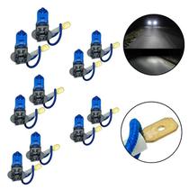 Kit 10 Lâmpadas Super Branca H3 4300K 70W 24V Atacado Lote