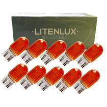 Kit 10 Lampadas T20 7443 Ambar 12V 21 5W Super Pingão Pisca Seta Lanterna Kit 10 Lampadas T20 7443 Ambar 12V 21 5W Super Pingão Pisca Seta Lanterna