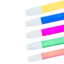 Kit 10 Lâmpadas Tubular Coloridas 20w De Led T8 120 Cm Bivolt Kit 10 Lâmpadas Tubular Coloridas 20w De Led T8 120 Cm Bivolt