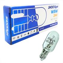 Kit 10 Lampadas Veiculos Pesados Halogena 24v Standart Onibus Caminhao Luz Branca Farol Alto Baixo