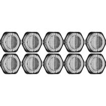 Kit 10 Lanterna Lateral Led Bivolt Cristal - 2052 Cr