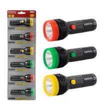 Kit 10 Lanterna LED À Pilha Manual Com Luz Led Lampião Potente