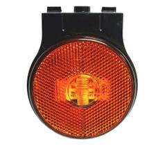 Kit 10 Lanternas Lateral Led Caminhão Carreta Com Suporte Am