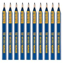 Kit 10 Lápis Para Carpinteiro Para Marcação Em Madeira Irwin Kit 10 Lápis Para Carpinteiro Para Marcação Em Madeira Irwin