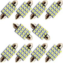 Kit 10 Led Torpedo Standard 6000k 10w 3030 41 mm