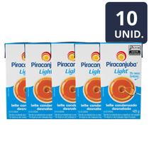 Kit 10 Leite Condensado Desnatado Light Piracanjuba 405g