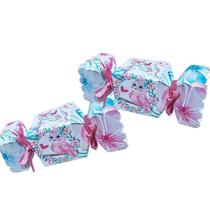 Kit 10 Lembrancinha Caixinha Decoração Festa Jardim Encantado