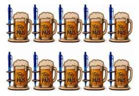 Kit 10 Lembrancinhas Dia Dos Pais Caneca Chop Porta Caneta Kit 10 Lembrancinhas Dia Dos Pais Caneca Chop Porta Caneta