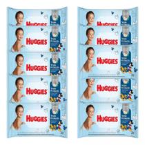 Kit 10 Lenço Umedecido Huggies Tripla Proteção 88 Und Cada