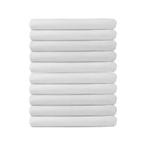 Kit 10 Lençol Clinica Hospital Hotel Algodão Percal