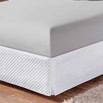 Kit 10 Lençol Liso Elástico Soft King Macio Poliéster Cinza Kit 10 Lençol Liso Elástico Soft King Macio Poliéster Cinza