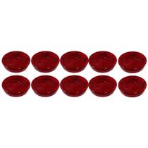 Kit 10 Lente Lat Carreta Guerra - Vermelha Gf