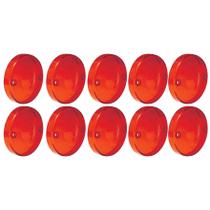 Kit 10 Lente Lateral Universal Redonda Vm Pradolux Pl0327