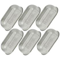 Kit 10 Lentes Cristal Samgel Para luminaria tartaruga Oval