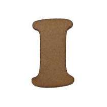 Kit 10 Letras I Mdf 3mm por 2,5cm de Altura Laser Mdf Madeira