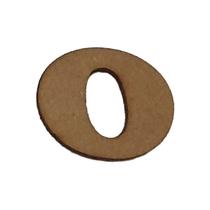 Kit 10 Letras o Mdf 3mm por 2,5cm de Altura Laser Mdf Madeira