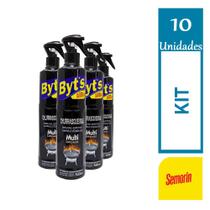 KIt 10 Limpa Churrasqueira e Grelha Semorin Byts 500ml cada
