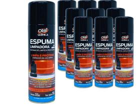 Kit 10 limpa estofado espuma multiuso aerossol 300ml