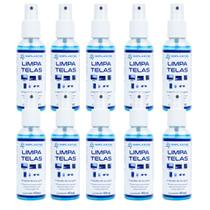 Kit 10 Limpa Telas 60ml Led Plasma Lcd iPod iPad Tvs Monitores Celulares Implastec