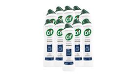 Kit 10 Limpador Multiuso Cif Cremoso Limpeza Milagrosa 450ml