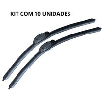 Kit 10 Limpadores Parabrisa Palheta Wiper Blade 20 Polegadas